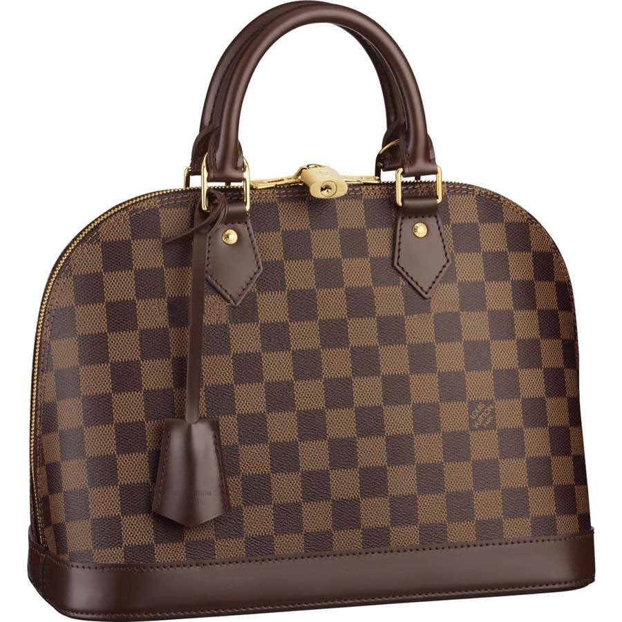 AAA Replica Louis Vuitton Alma Damier Ebene Canvas N53151 Handbags On Sale